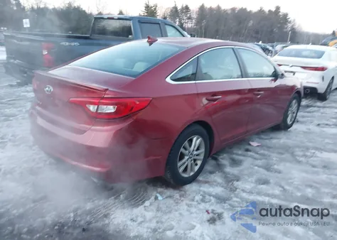 2016 Hyundai Sonata Se from USA, damaged, VIN 5NPE24AF5GH309499